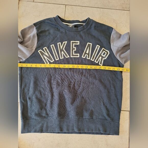 Nike Air Spell Out Crew Neck Pullover Sweater Mens Sz S - Picture 7 of 7